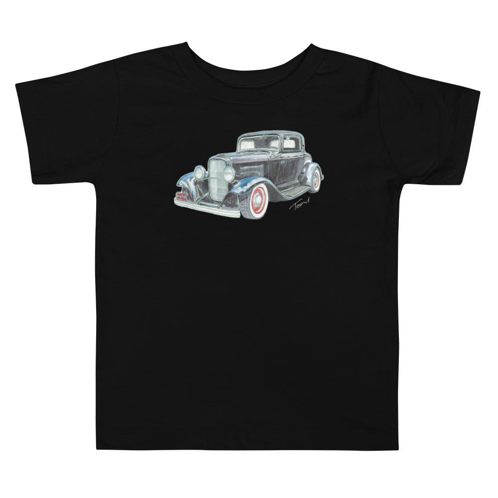 1932 F 3 Window Coupe Toddler Short Sleeve Tee