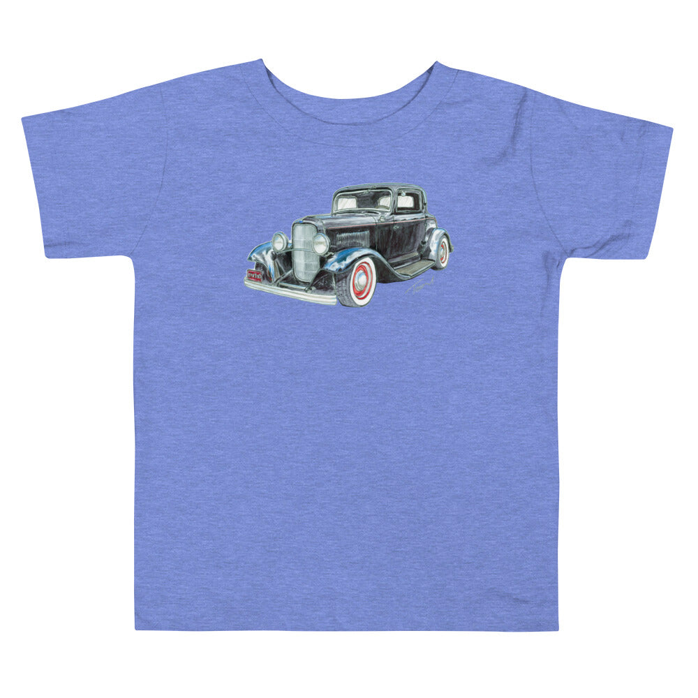 1932 F 3 Window Coupe Toddler Short Sleeve Tee