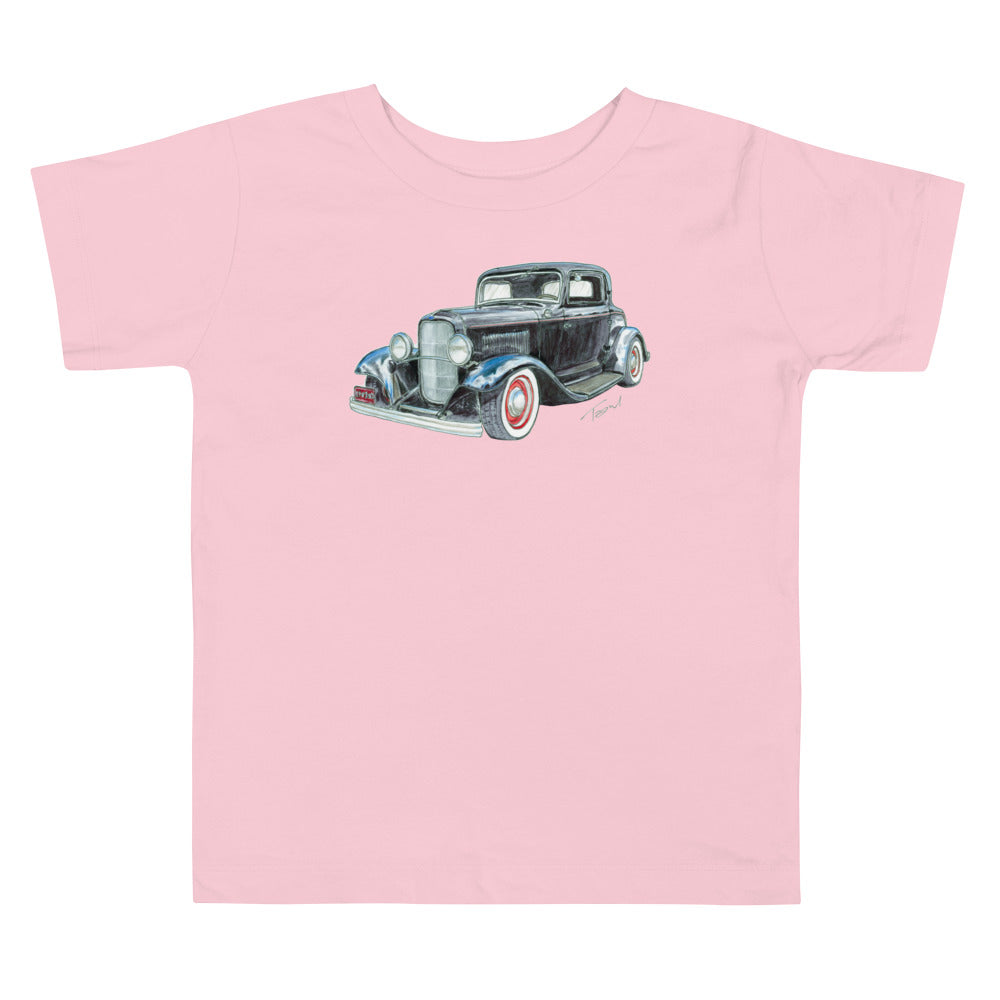 1932 F 3 Window Coupe Toddler Short Sleeve Tee