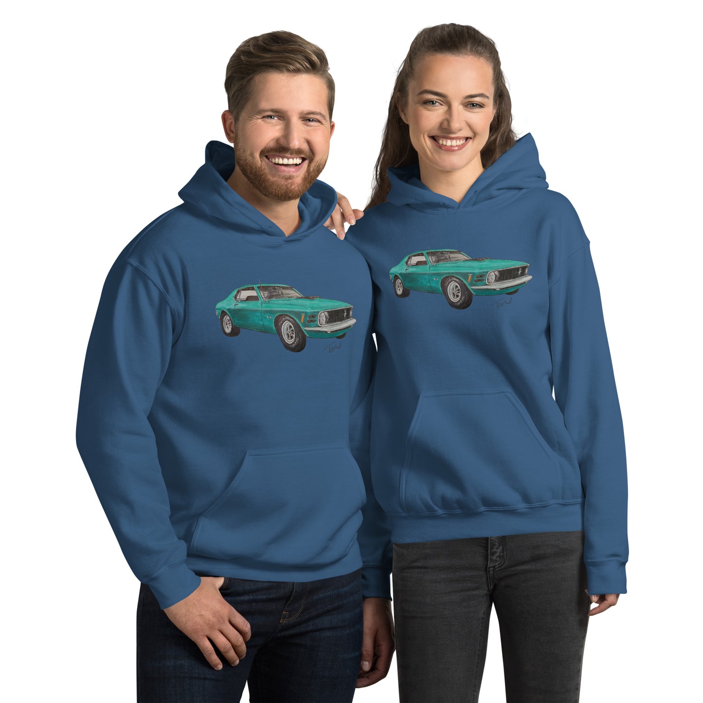 1970 Mustang Coupe Unisex Hoodie