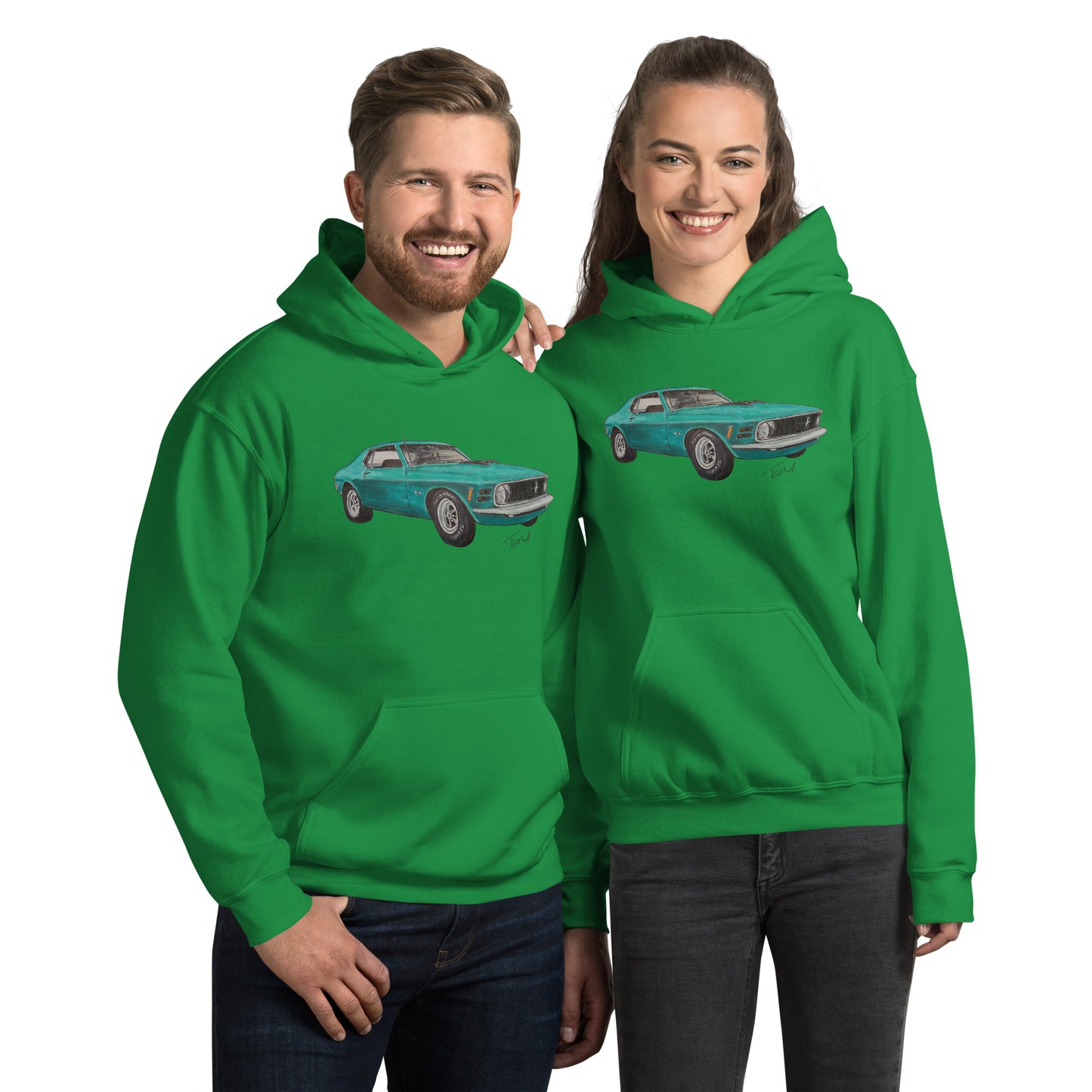 1970 Mustang Coupe Unisex Hoodie