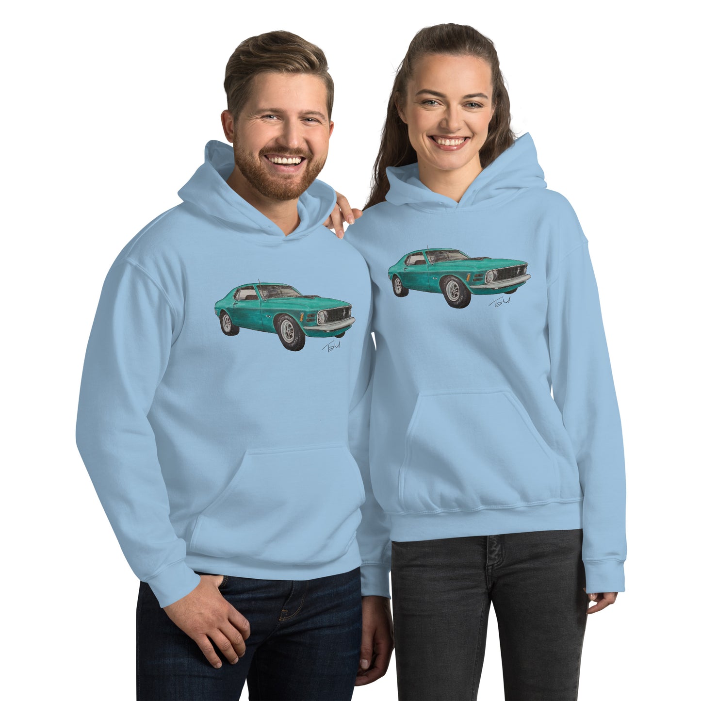 1970 Mustang Coupe Unisex Hoodie