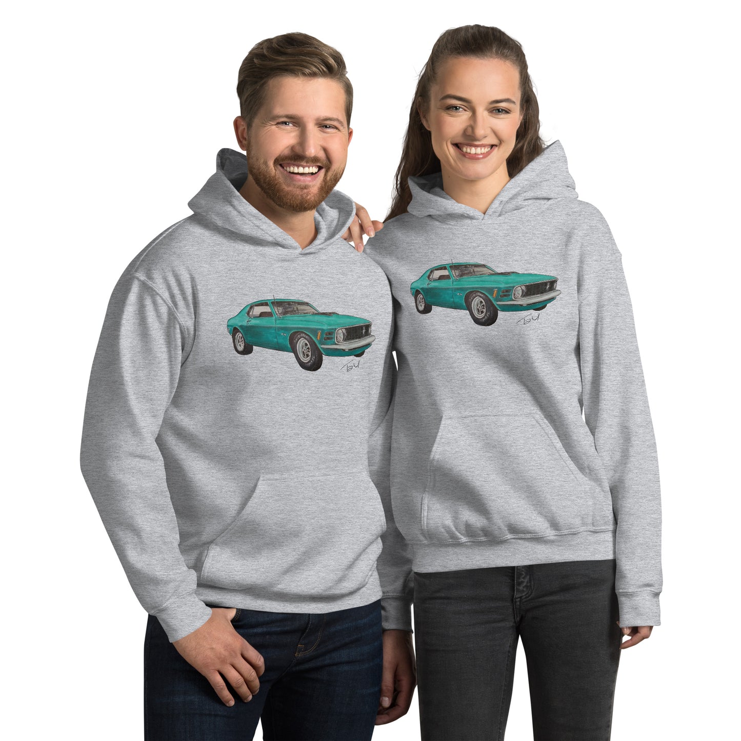 1970 Mustang Coupe Unisex Hoodie