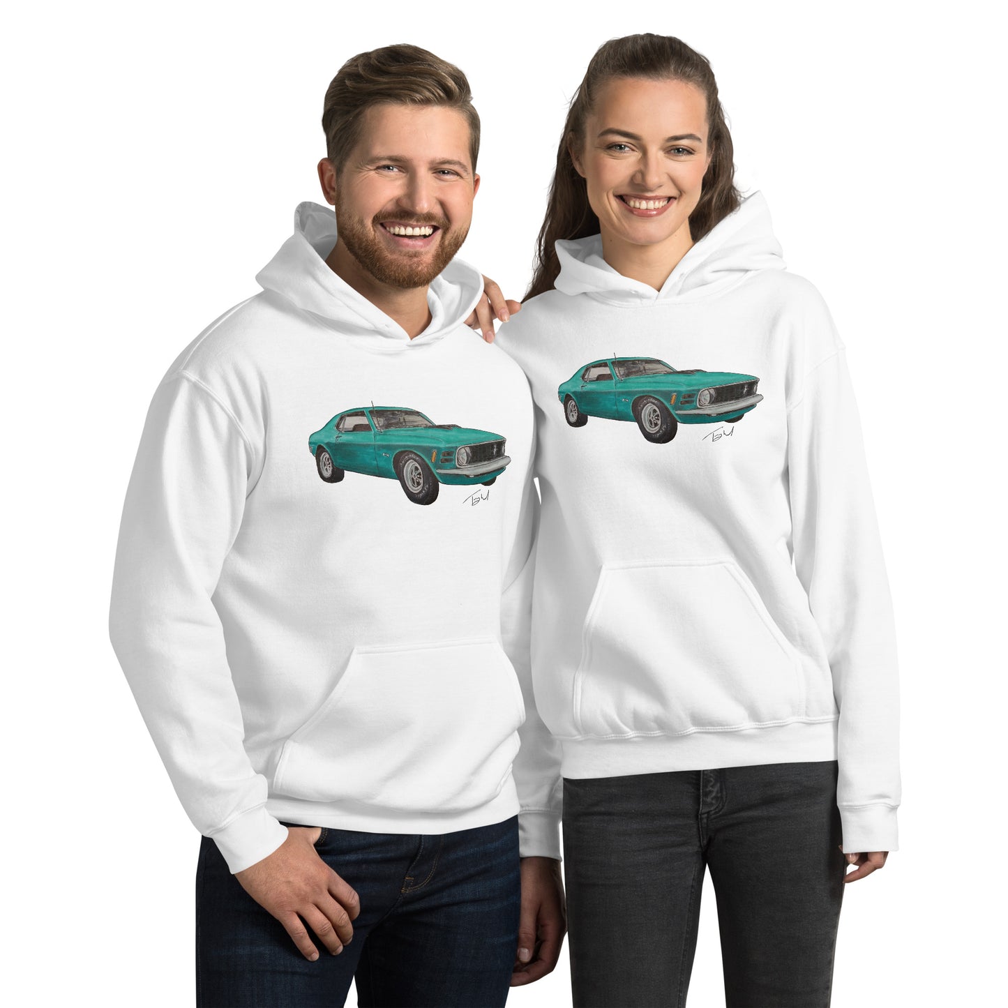 1970 Mustang Coupe Unisex Hoodie