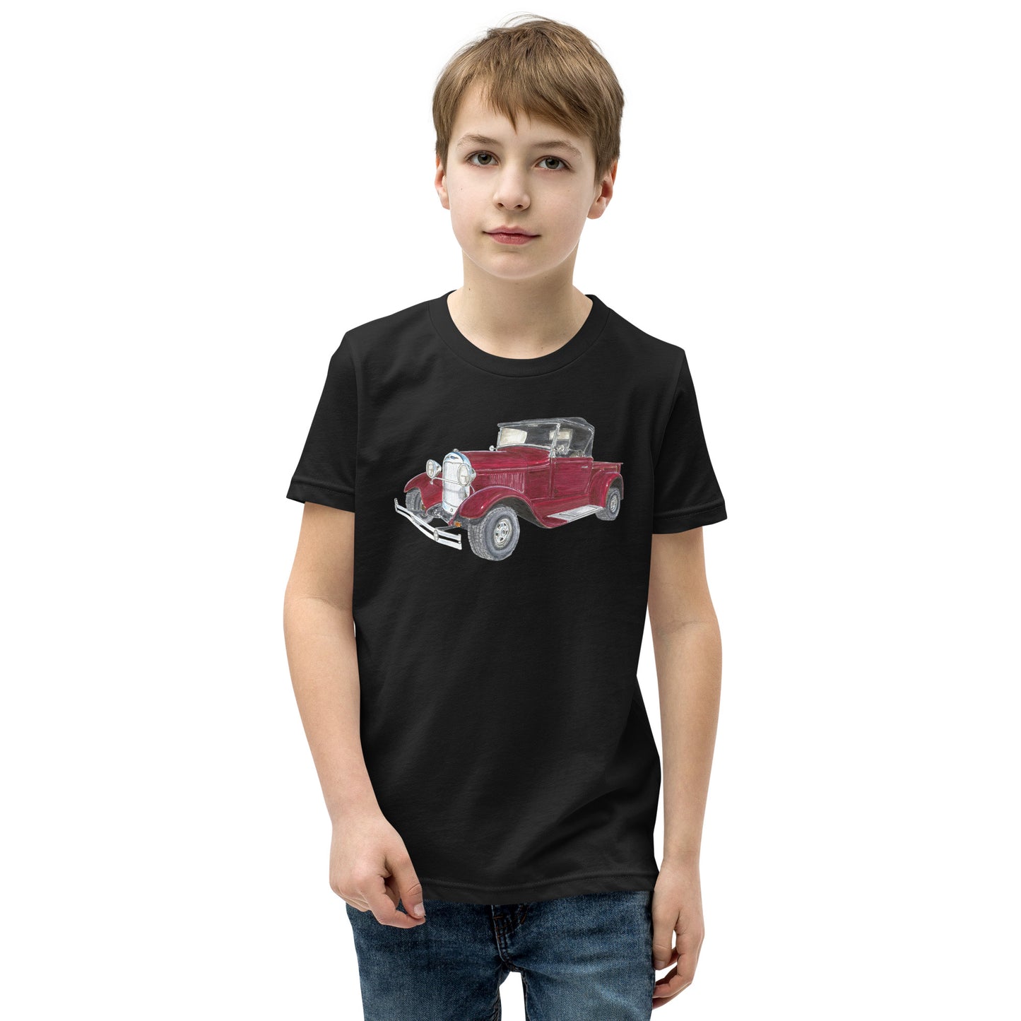 1929 Ford Model A Roadster Pickup Youth T-Shirt