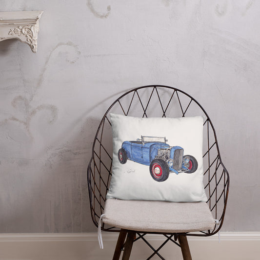 1932 F Roadster Flathead Basic Pillow