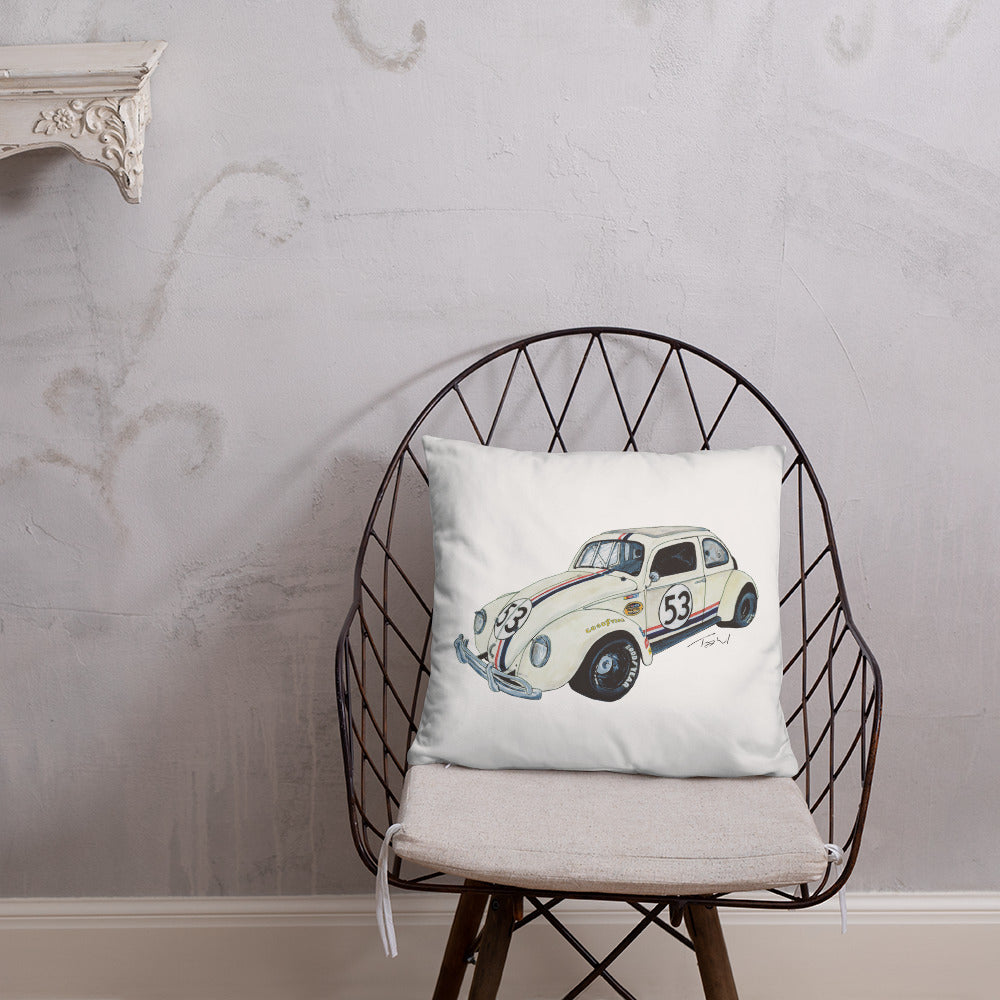 NASCAR Herbie Basic Pillow