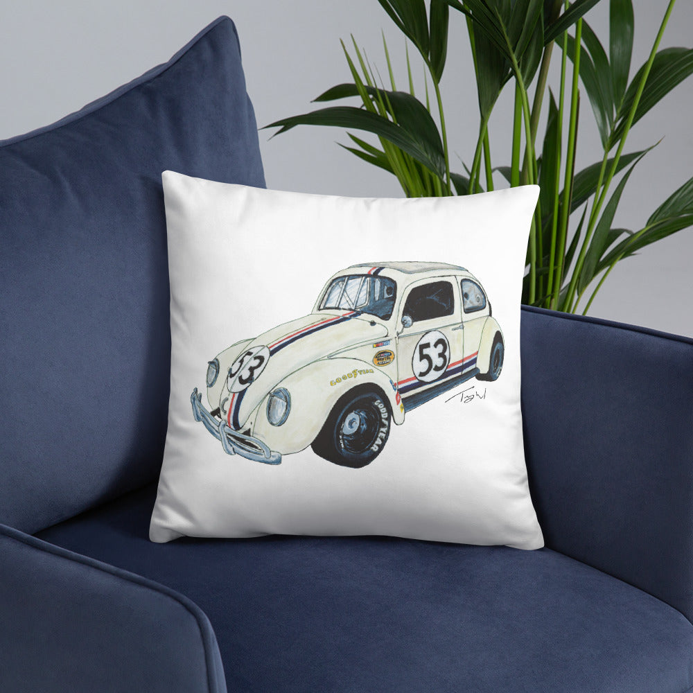 NASCAR Herbie Basic Pillow