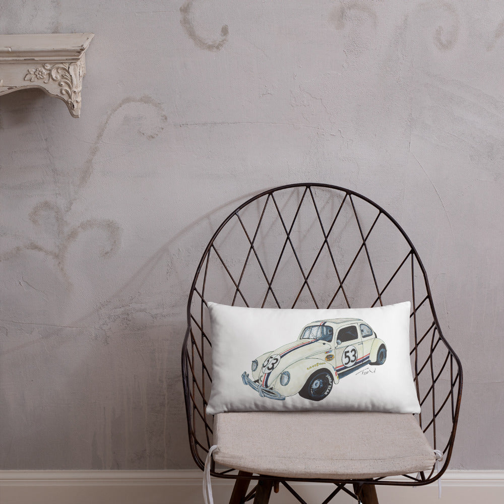 NASCAR Herbie Basic Pillow