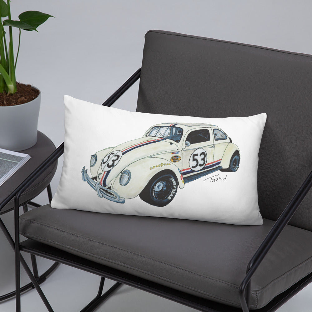 NASCAR Herbie Basic Pillow