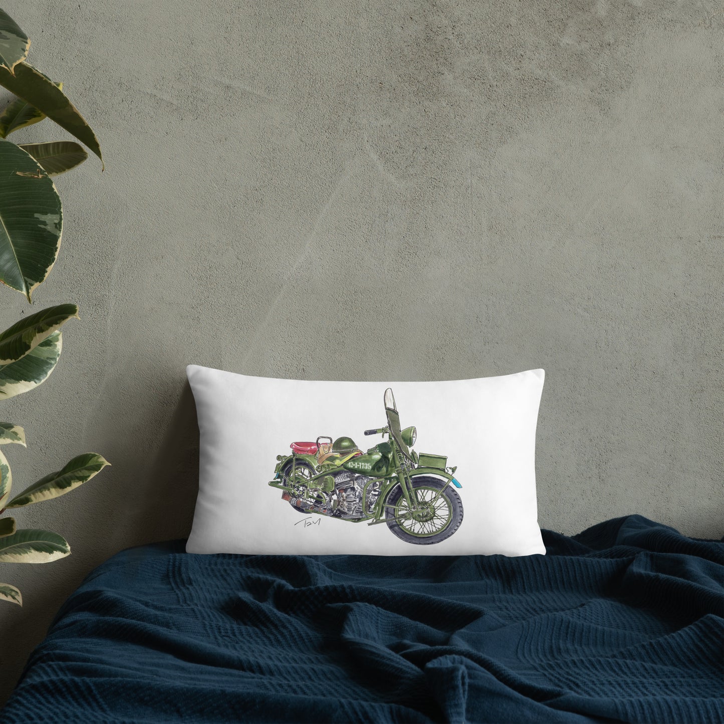 WLC Model 42 HD Motorcycle Basic Pillow