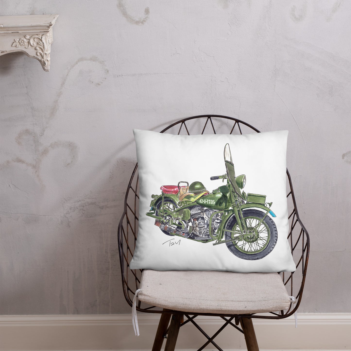 WLC Model 42 HD Motorcycle Basic Pillow