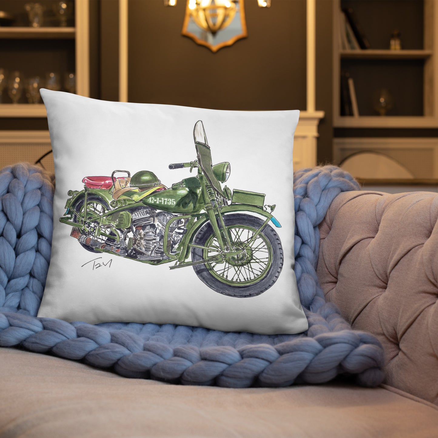 WLC Model 42 HD Motorcycle Basic Pillow