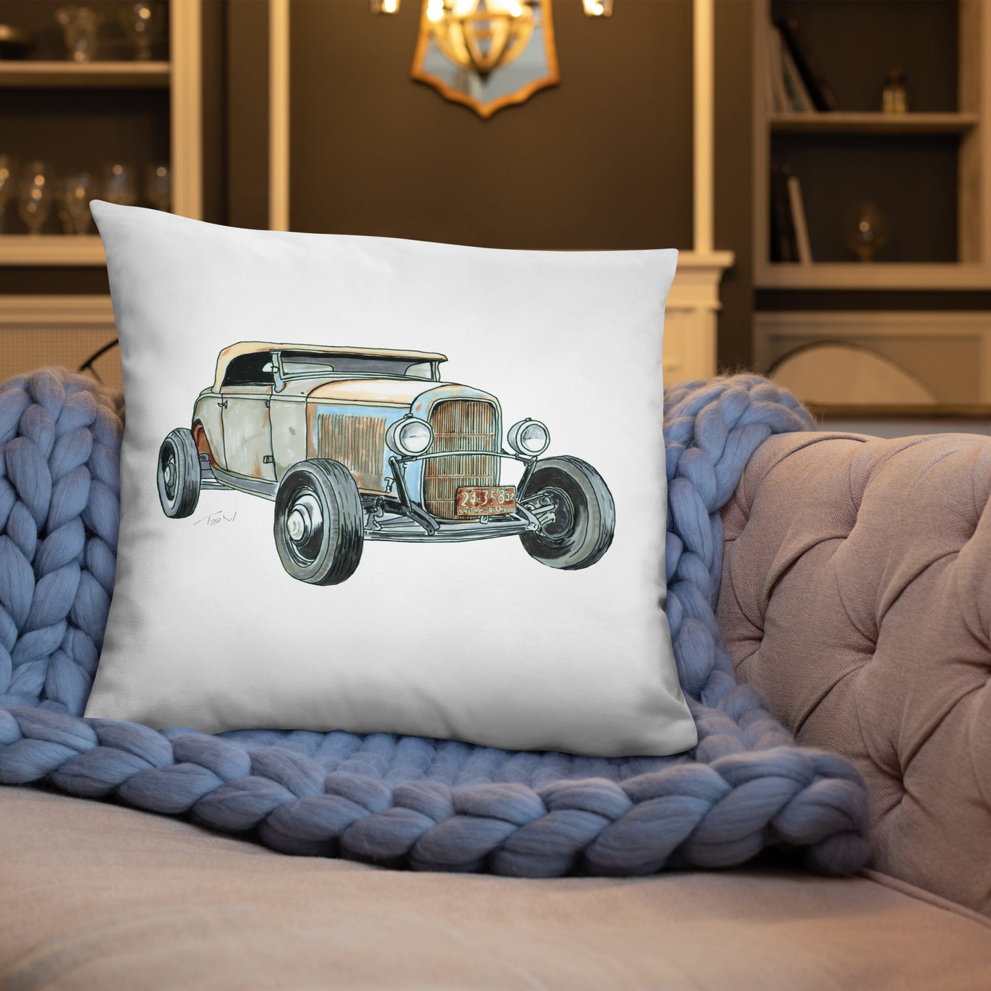 1932 F BF Roadster Basic Pillow