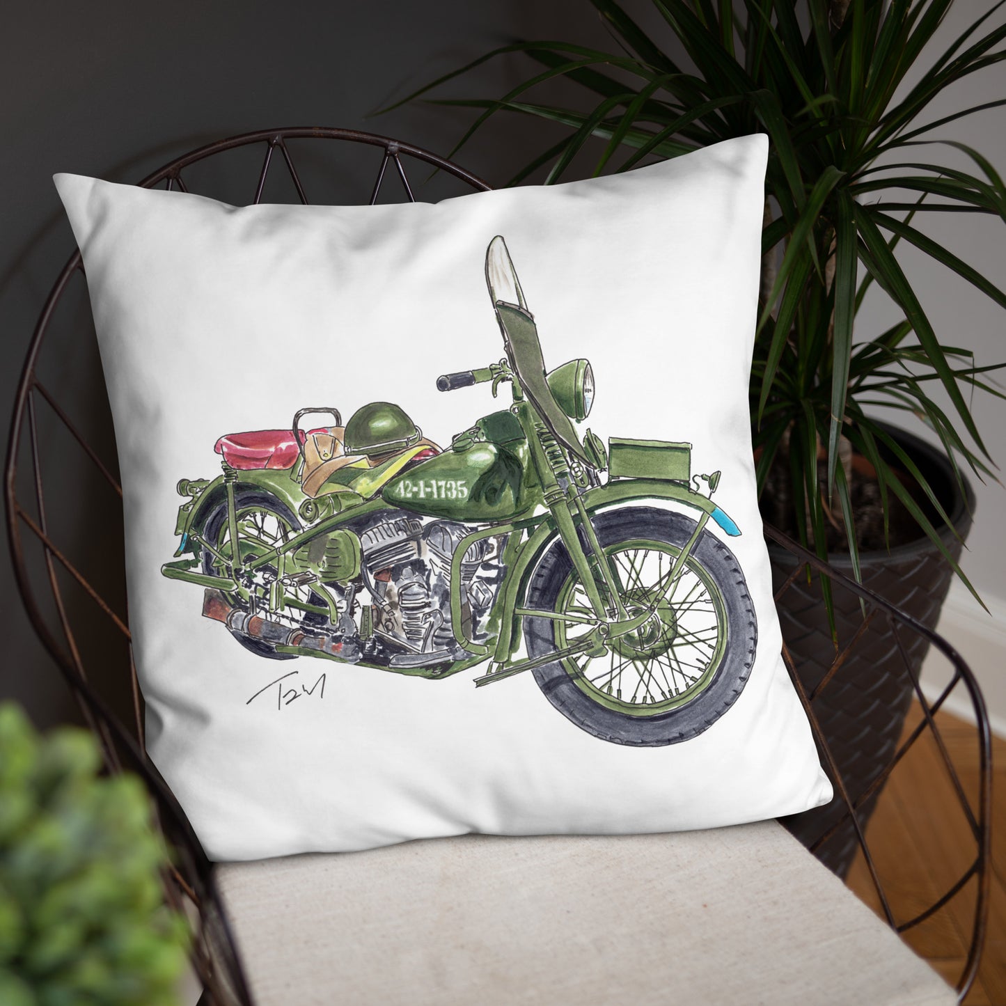 WLC Model 42 HD Motorcycle Basic Pillow