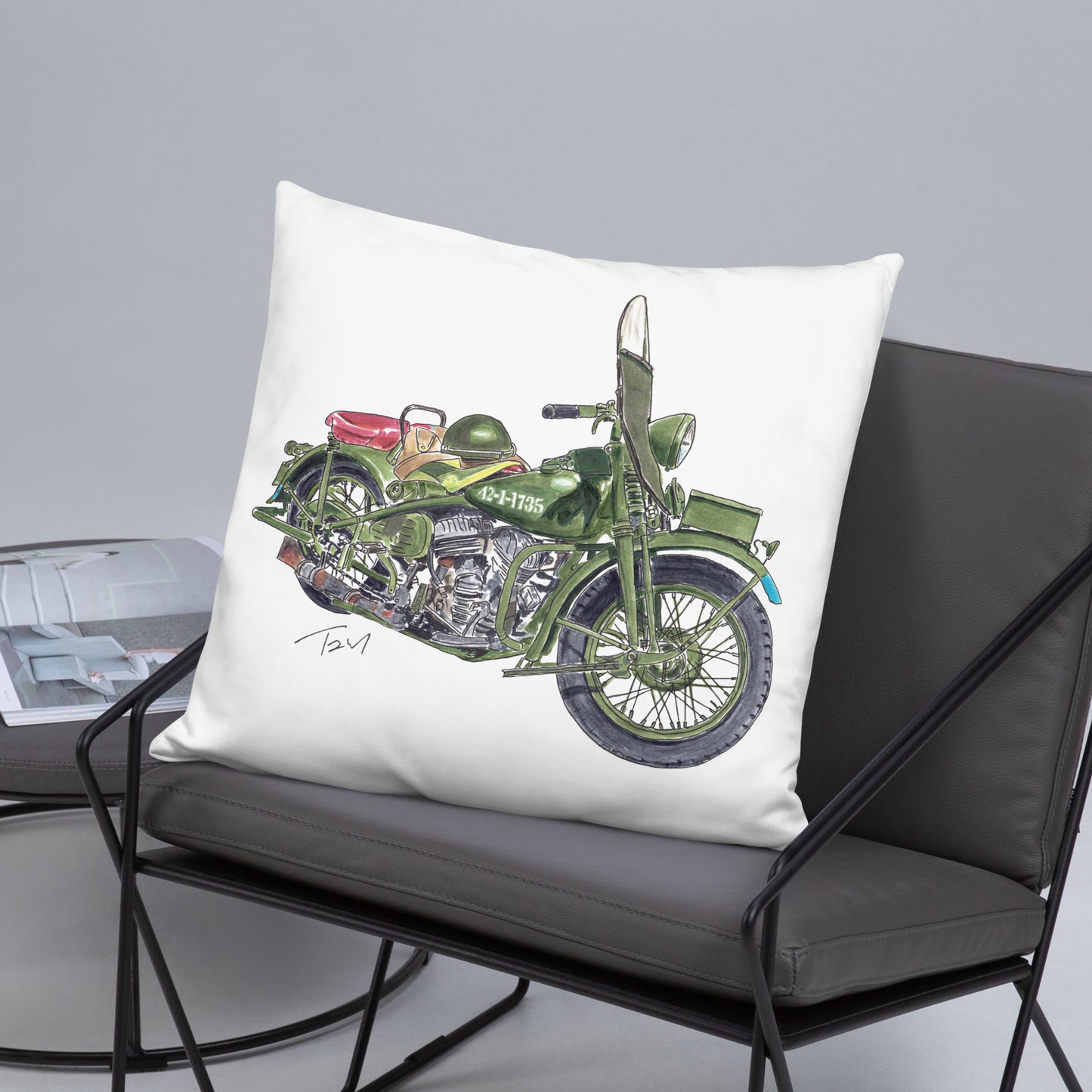 WLC Model 42 HD Motorcycle Basic Pillow