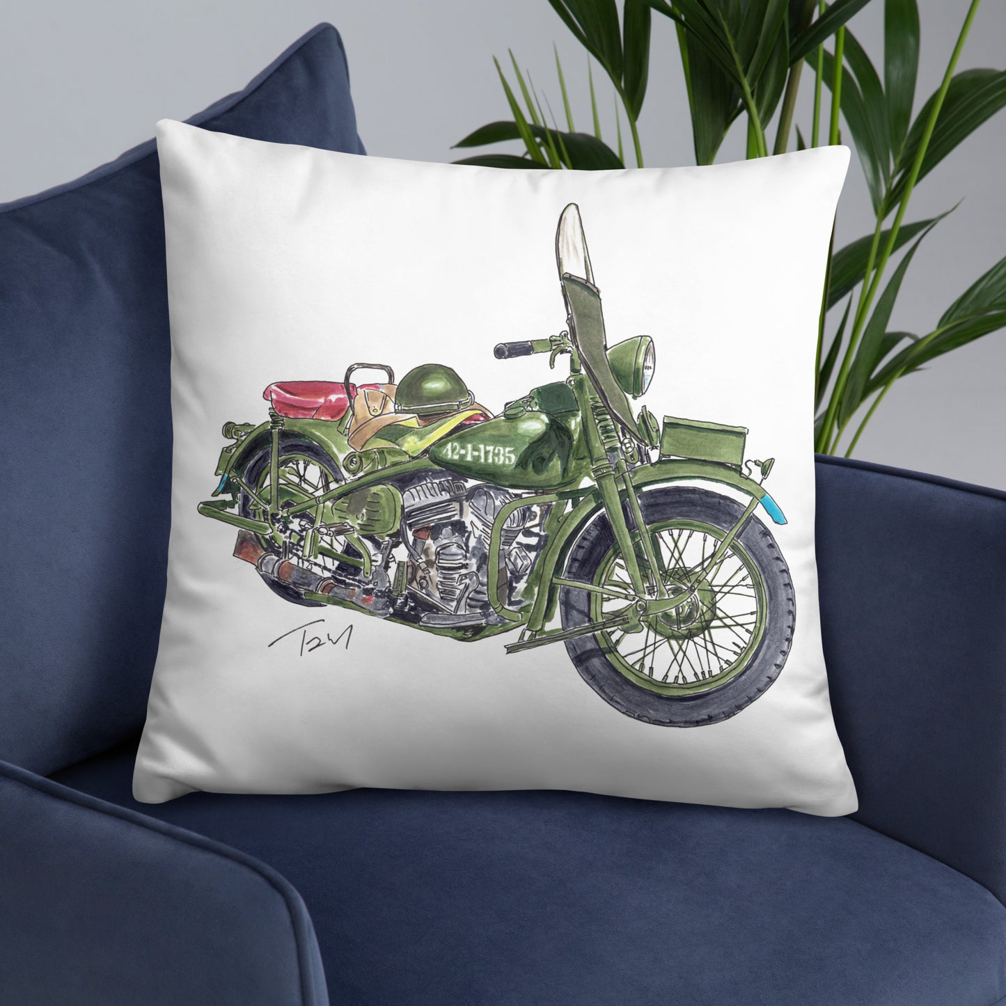 WLC Model 42 HD Motorcycle Basic Pillow