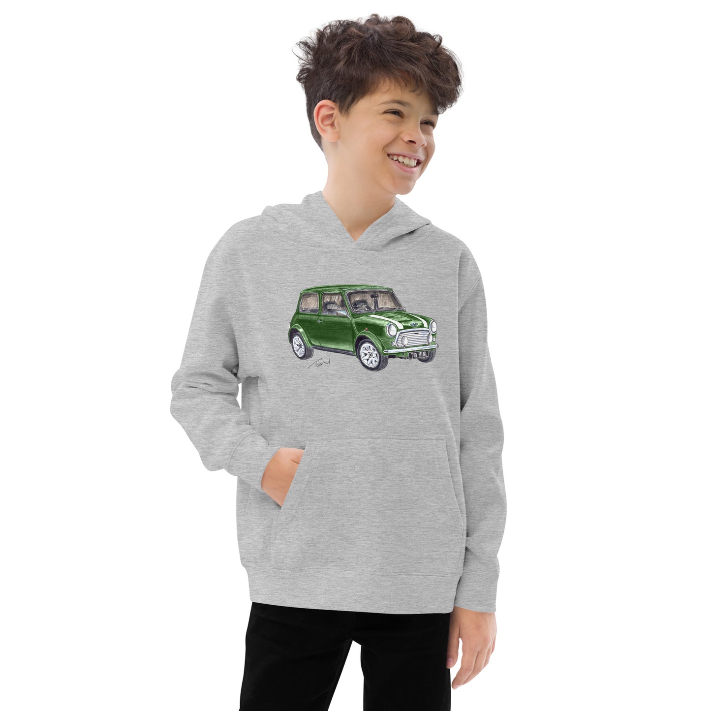 1978 M Cooper Green Kids fleece hoodie