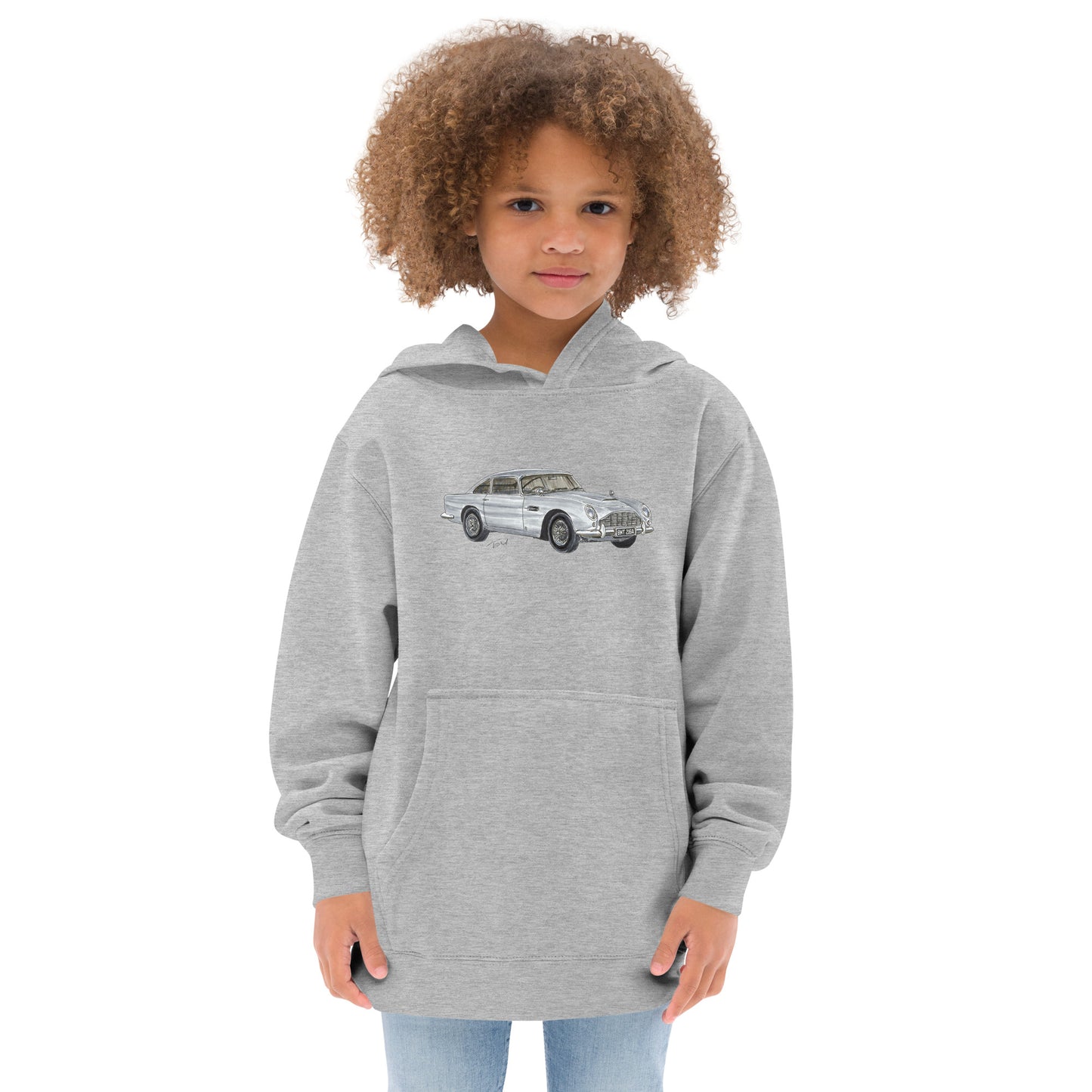 British 1965 AM DB5 Kids fleece hoodie