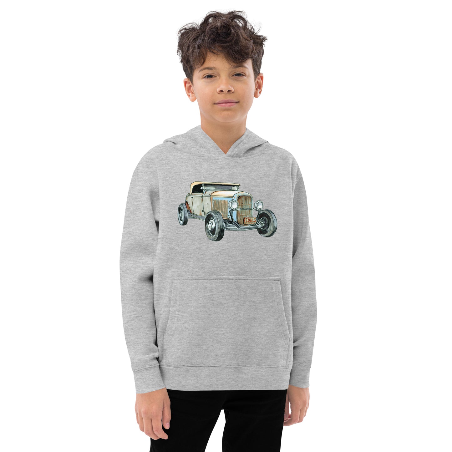 1932 F BF Roadster Kids fleece hoodie