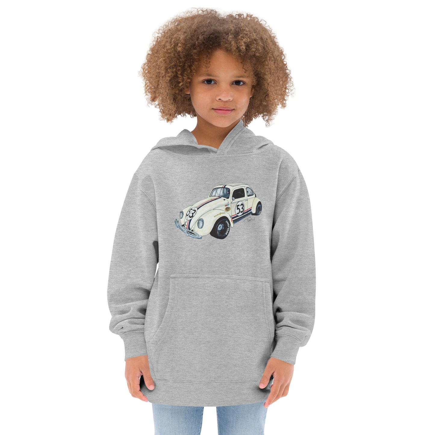 NASCAR Herbie Kids fleece hoodie