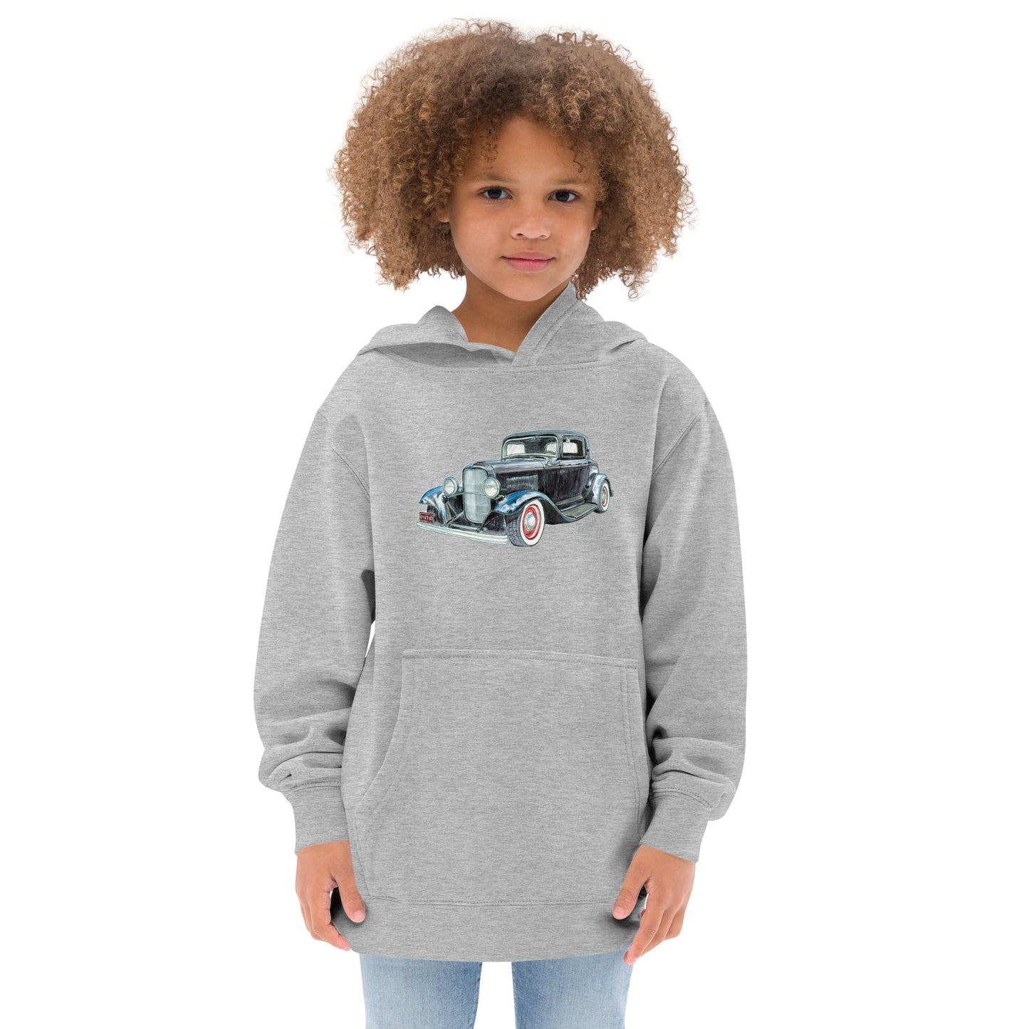 1932 F 3 Window Coupe Kids fleece hoodie