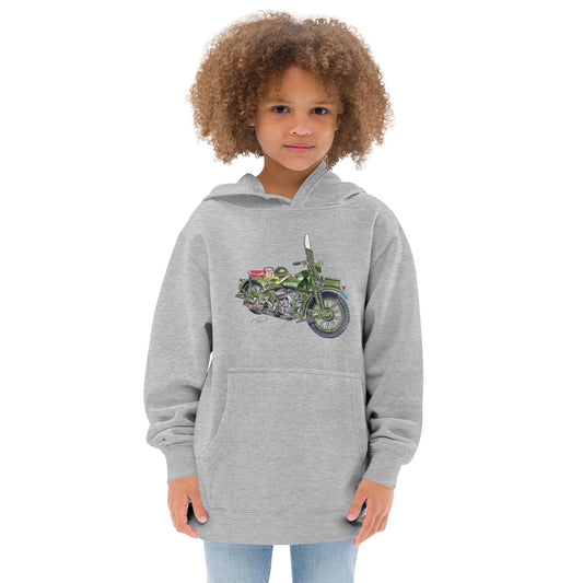 Model 42 WLC HD Motorcycle Kids fleece hoodie