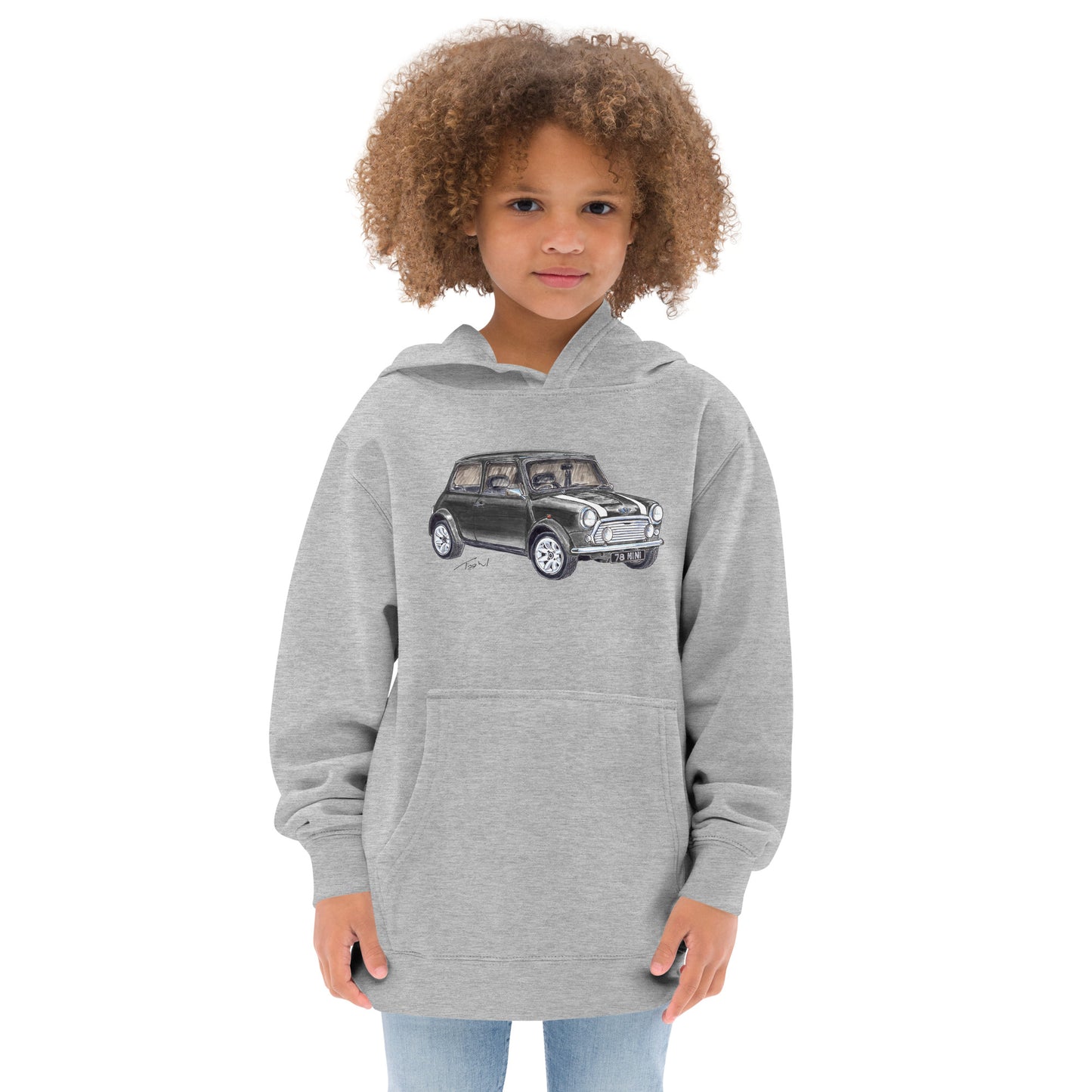 1978 M Cooper Black Kids fleece hoodie