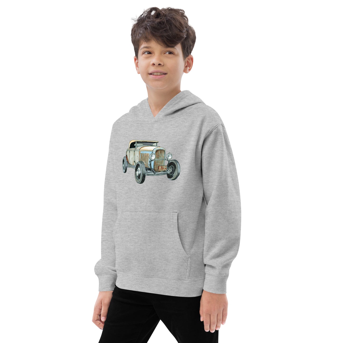 1932 F BF Roadster Kids fleece hoodie