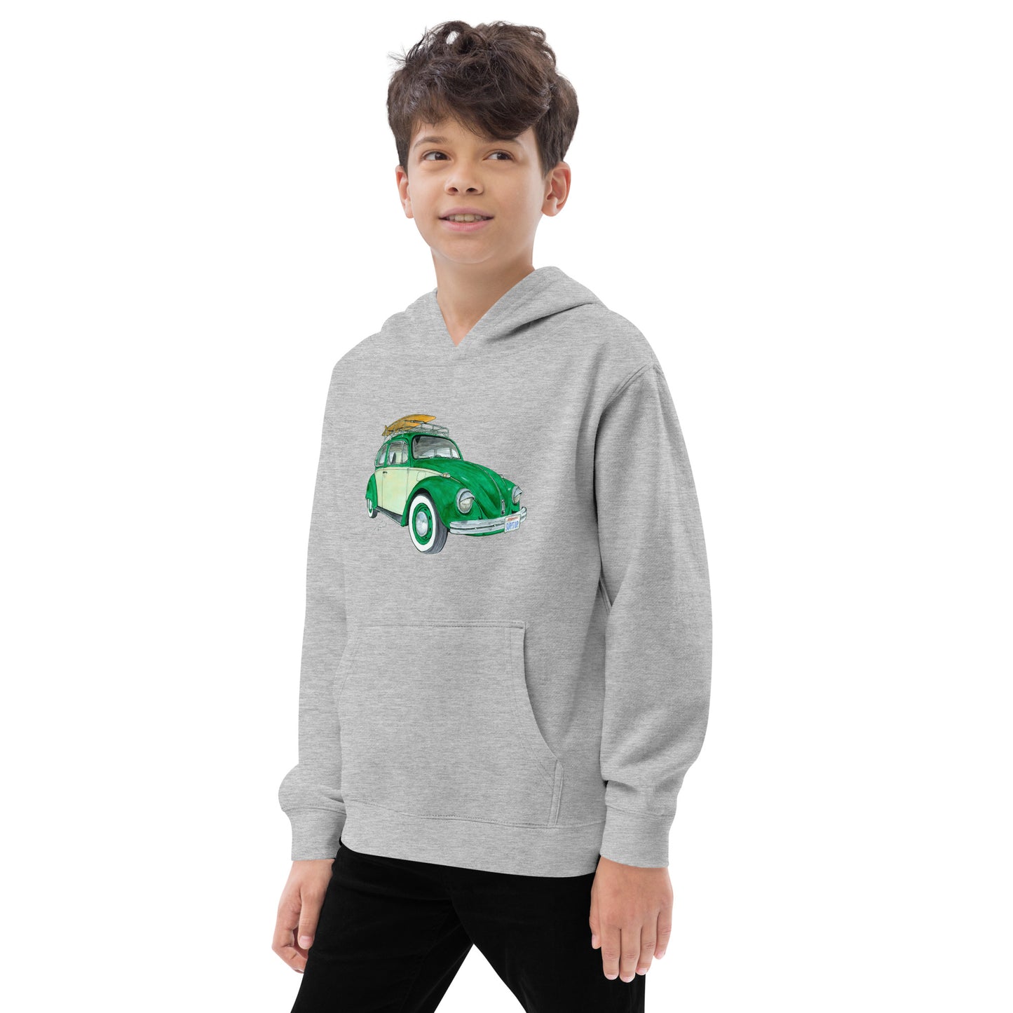 Surfs Up 1975 SB Kids fleece hoodie