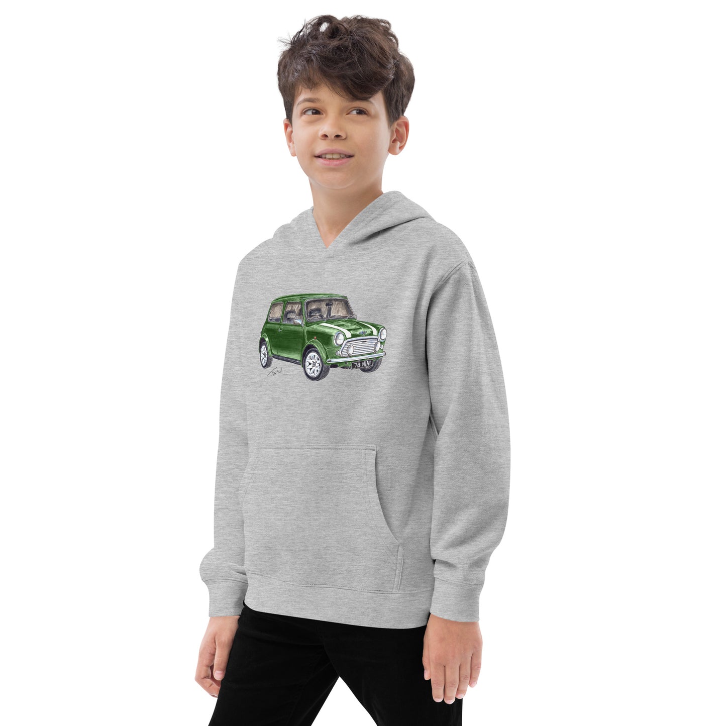 1978 M Cooper Green Kids fleece hoodie