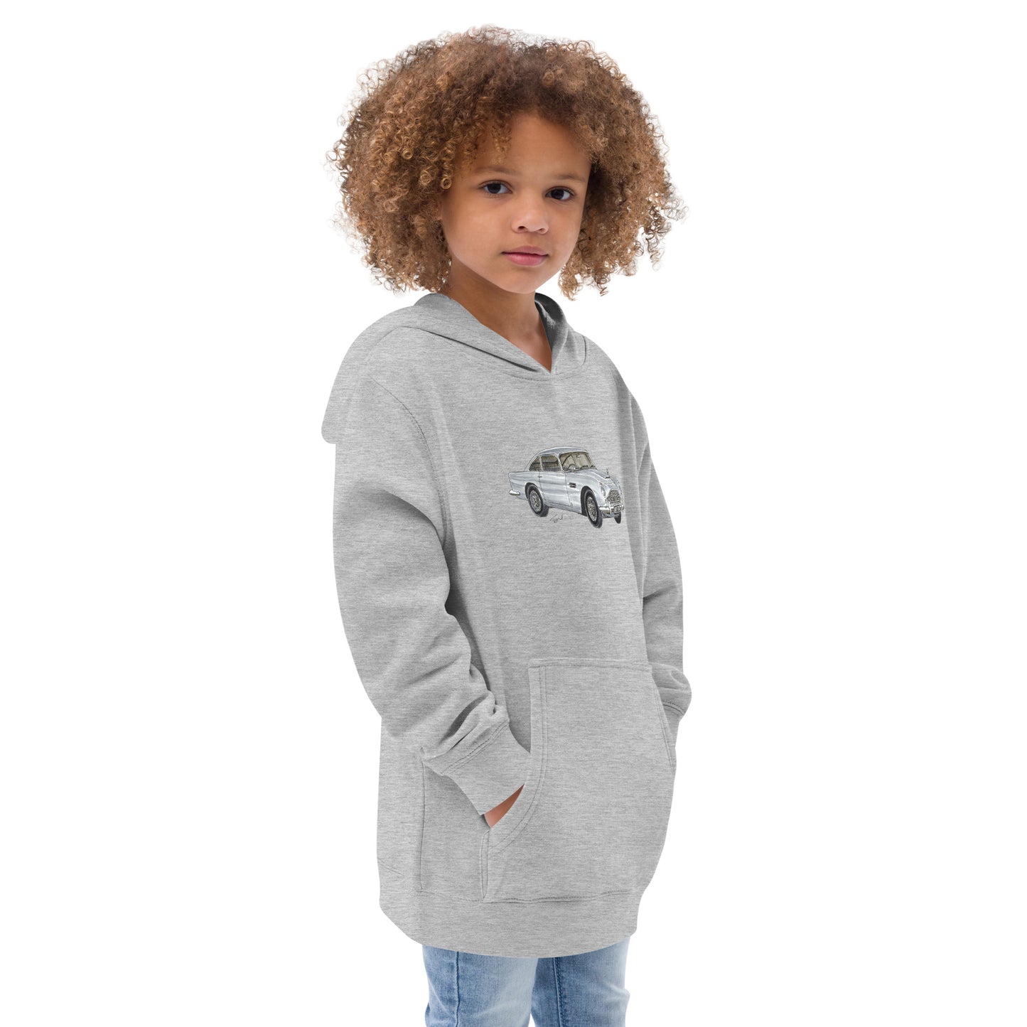 British 1965 AM DB5 Kids fleece hoodie