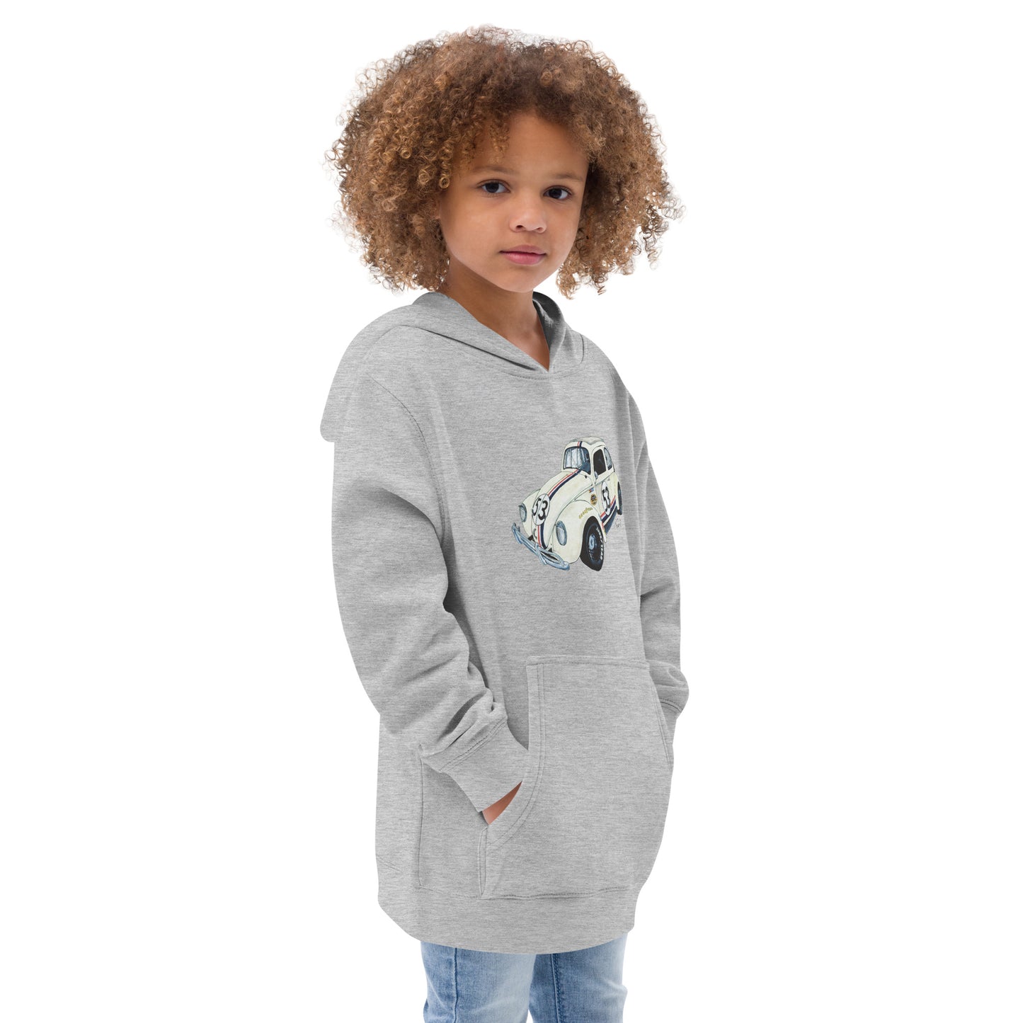 NASCAR Herbie Kids fleece hoodie