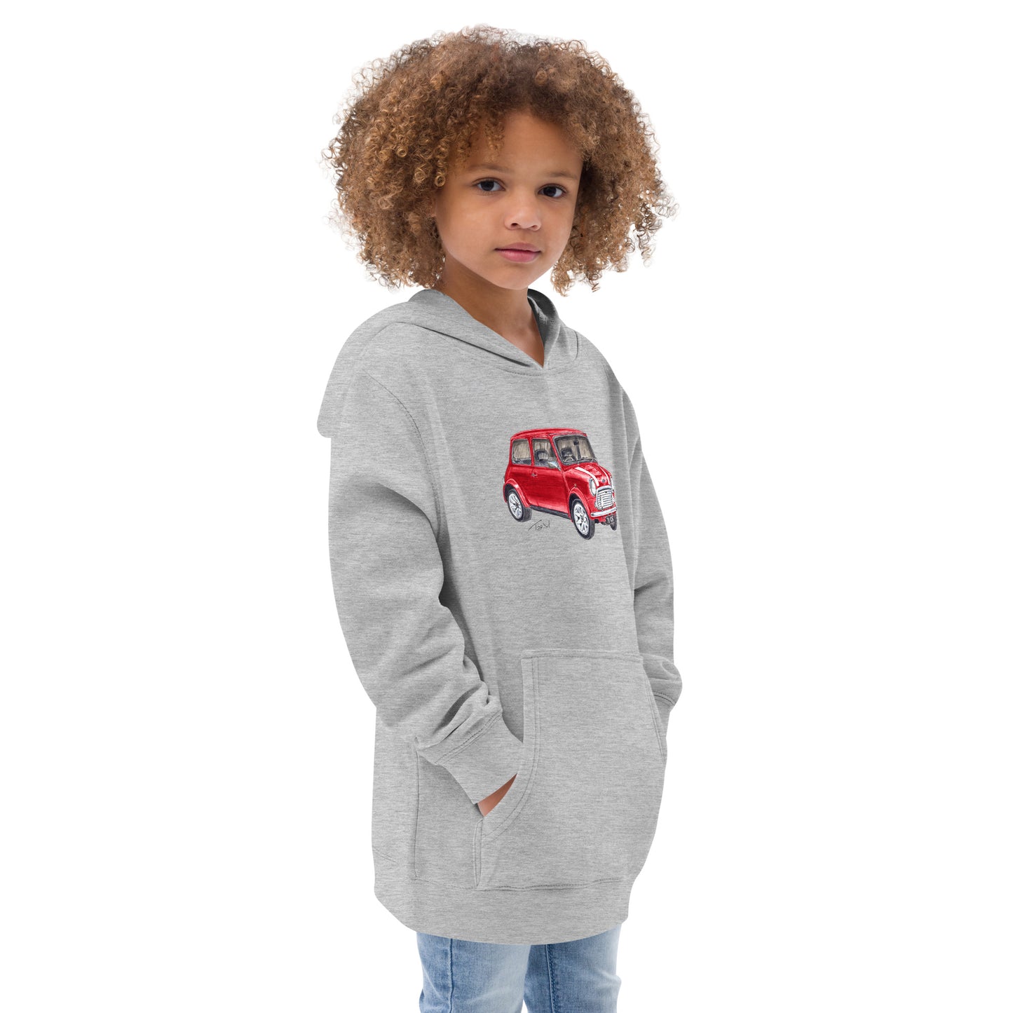 1978 M Cooper Red Kids fleece hoodie