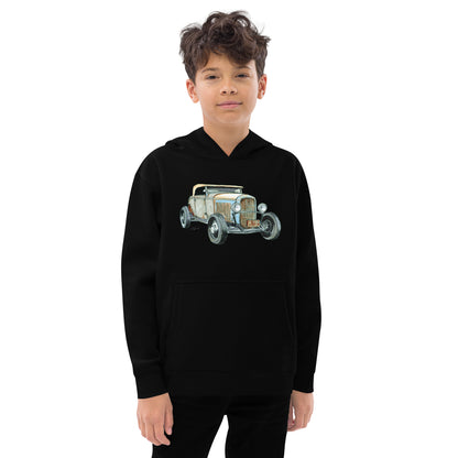 1932 F BF Roadster Kids fleece hoodie