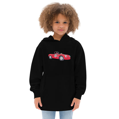 1955 P 550A Spyder Red Kids fleece hoodie