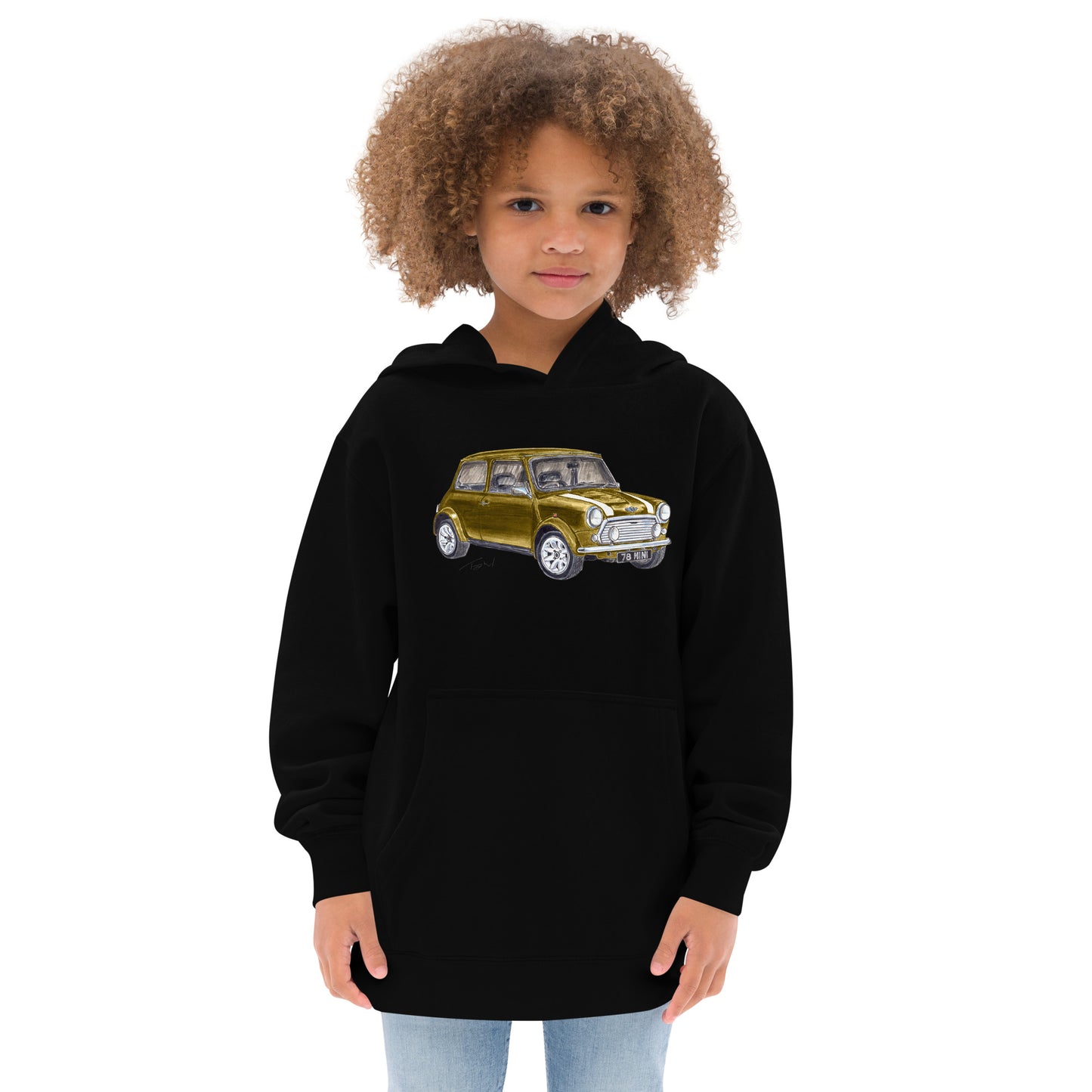 1978 M Cooper Gold Kids fleece hoodie