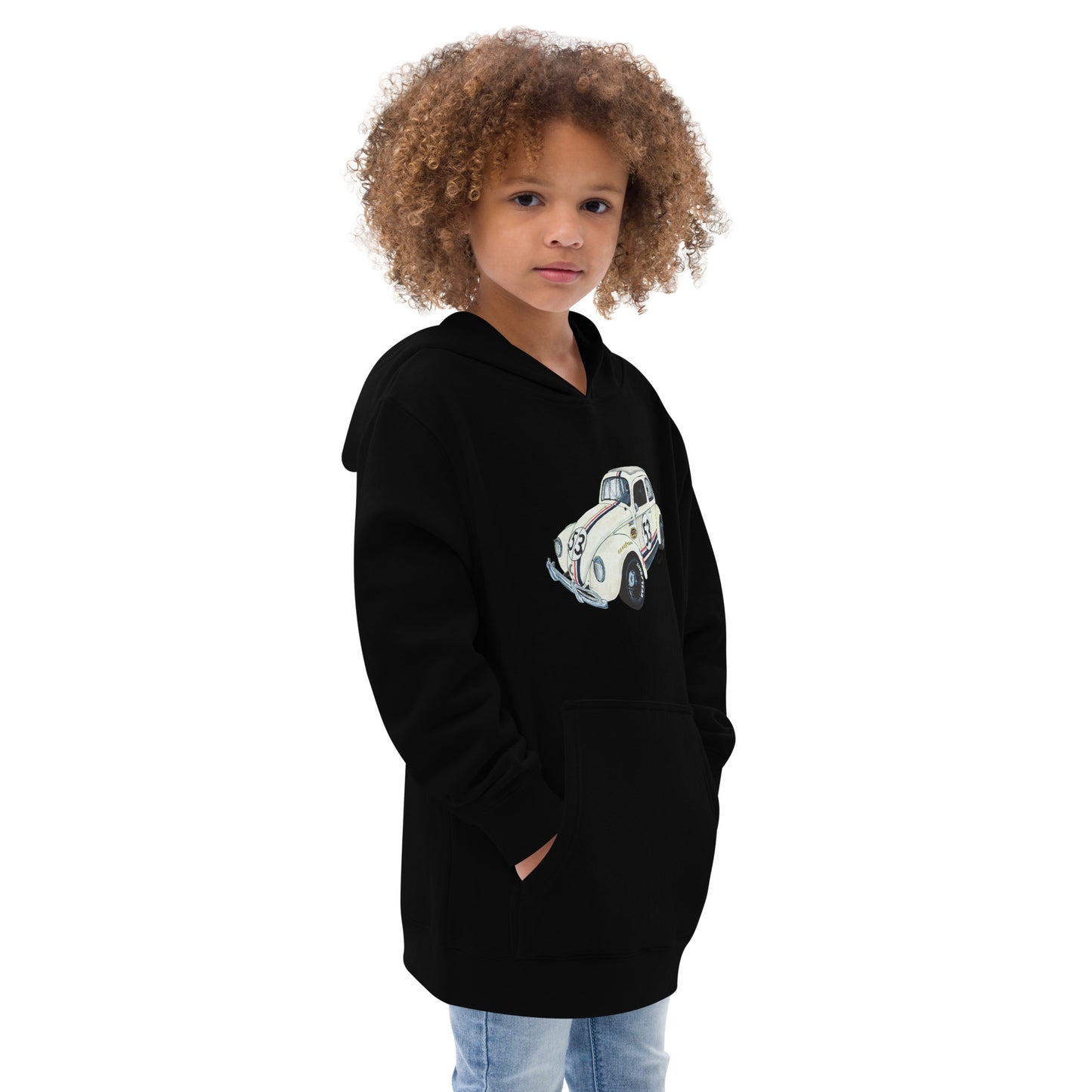 NASCAR Herbie Kids fleece hoodie