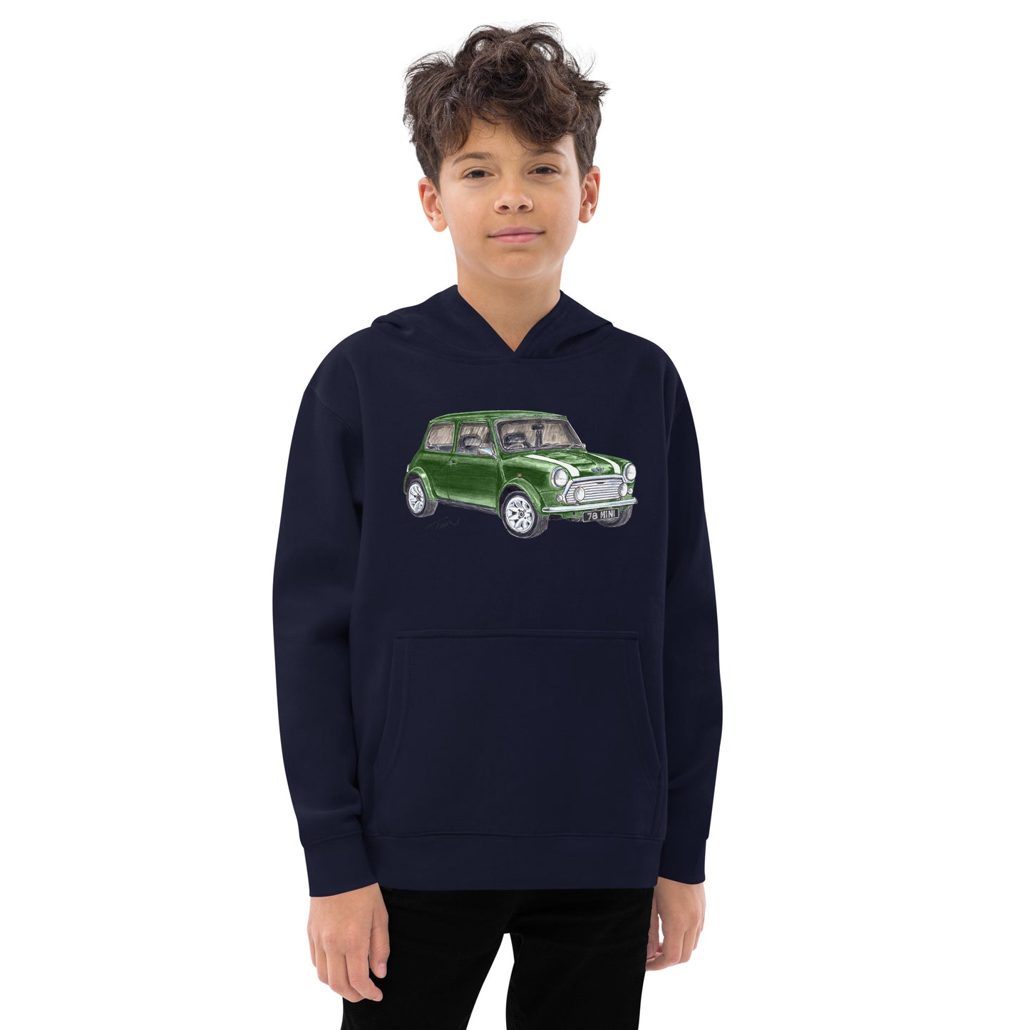 1978 M Cooper Green Kids fleece hoodie