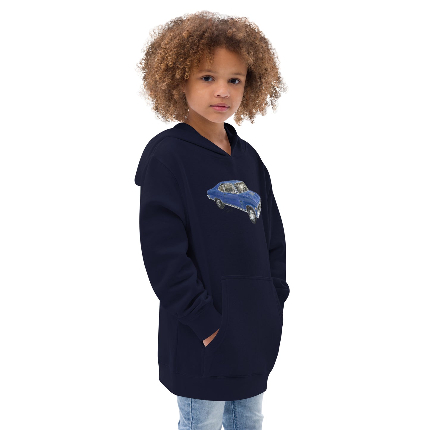 Classic 1970 Nova SS Kids fleece hoodie