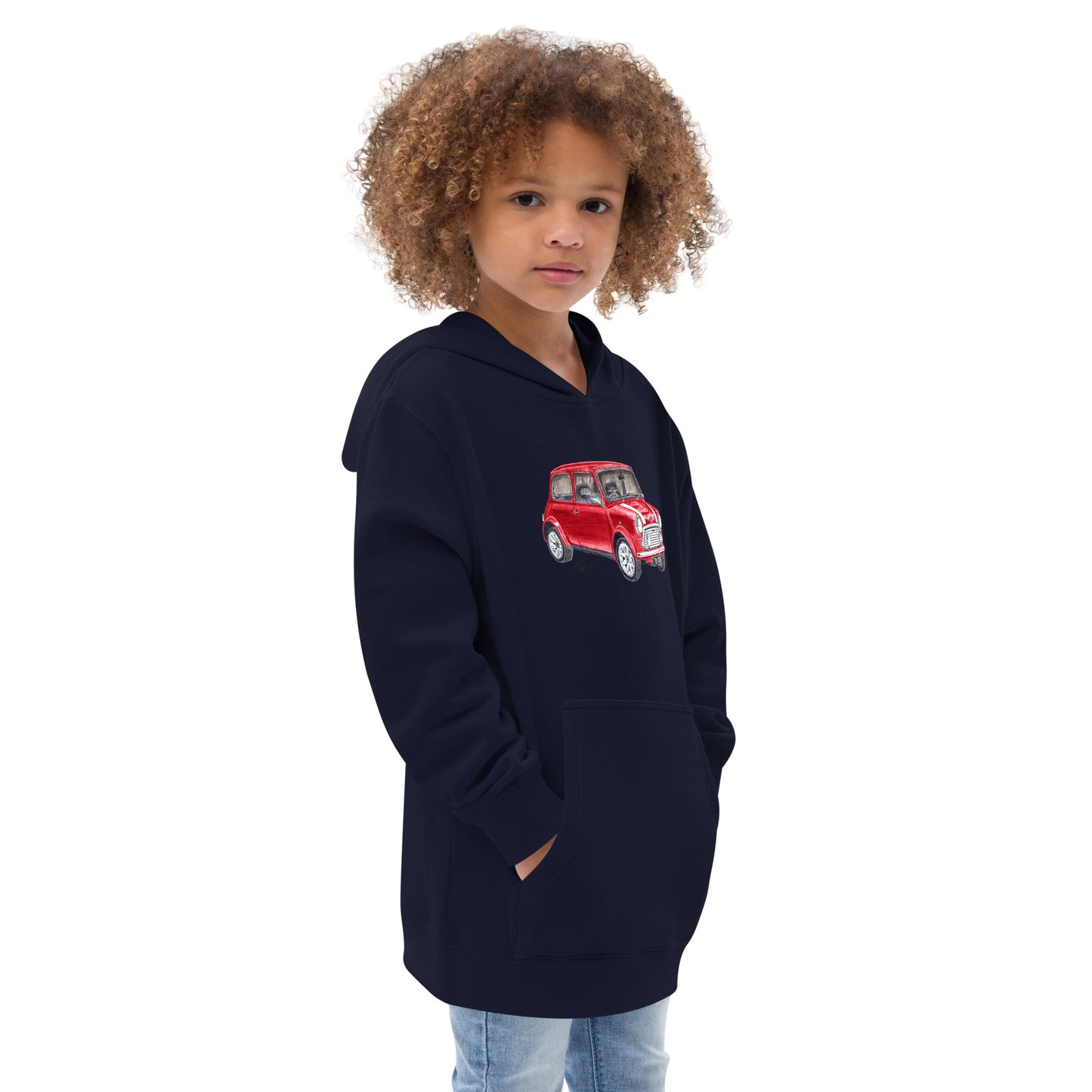 1978 M Cooper Red Kids fleece hoodie