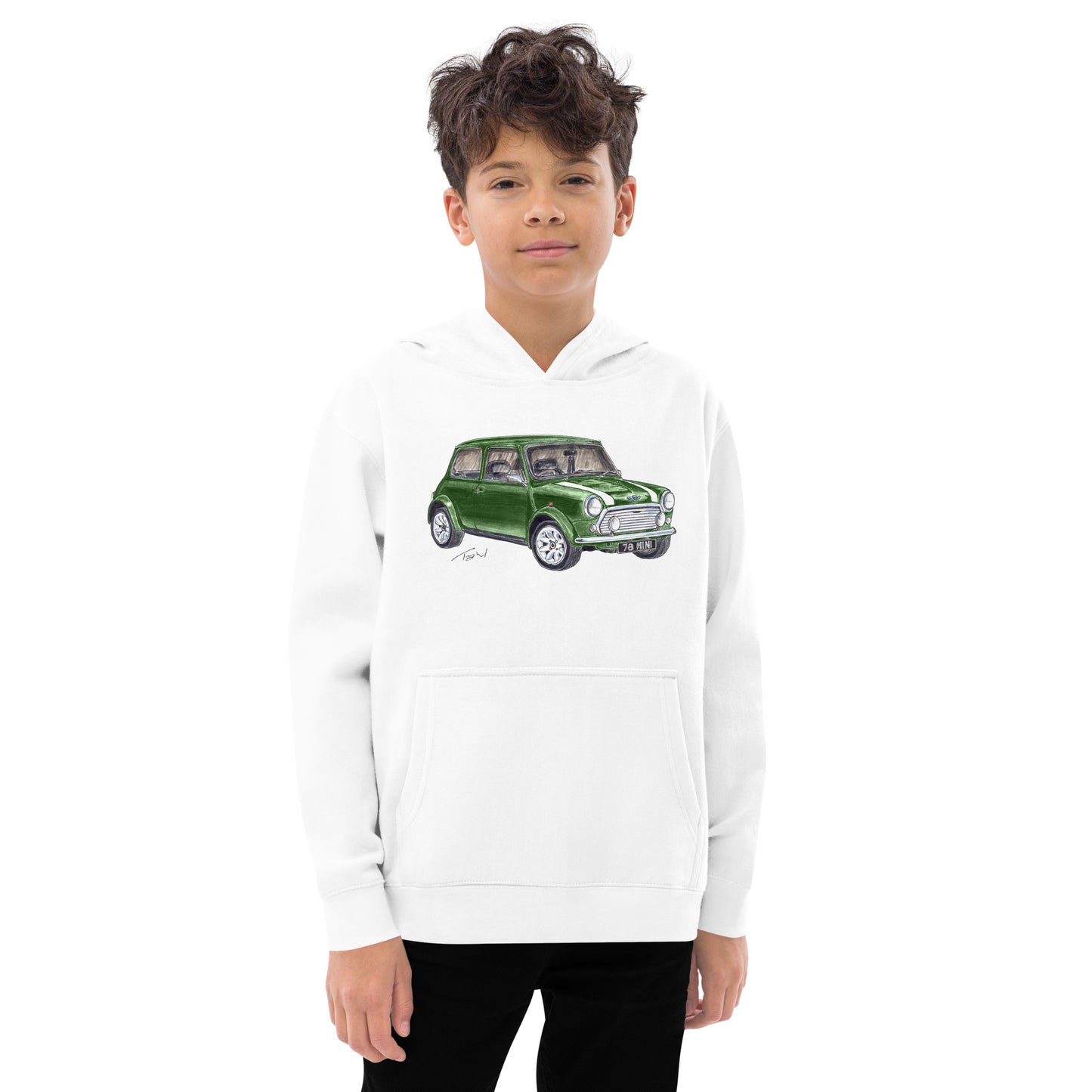 1978 M Cooper Green Kids fleece hoodie