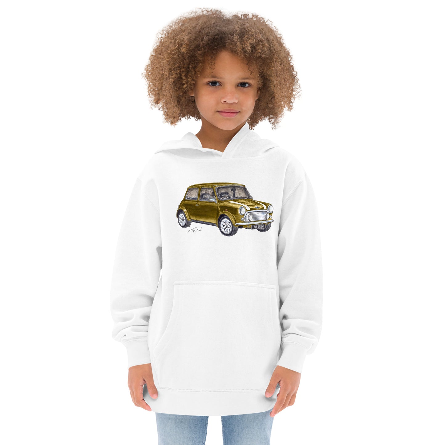 1978 M Cooper Gold Kids fleece hoodie