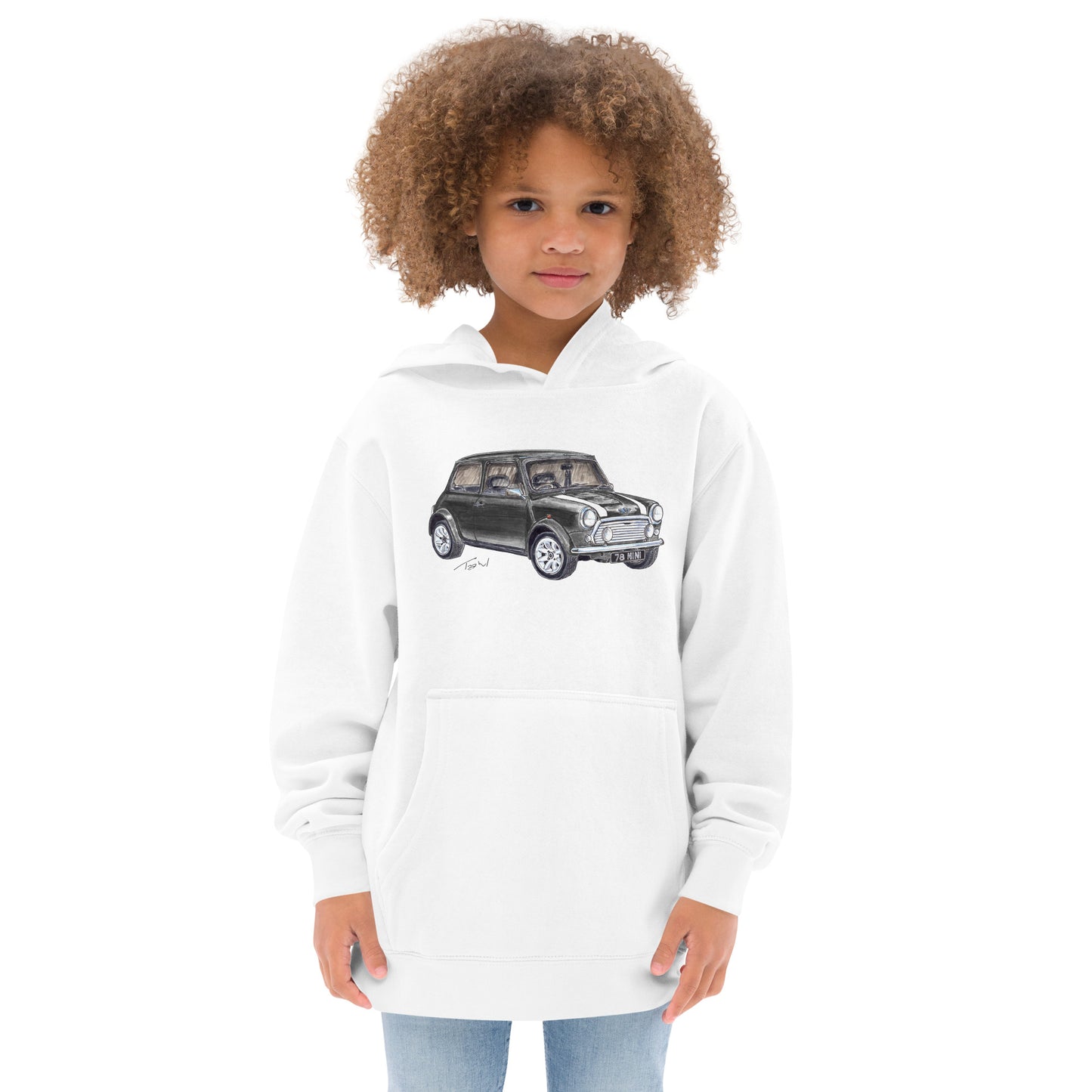 1978 M Cooper Black Kids fleece hoodie