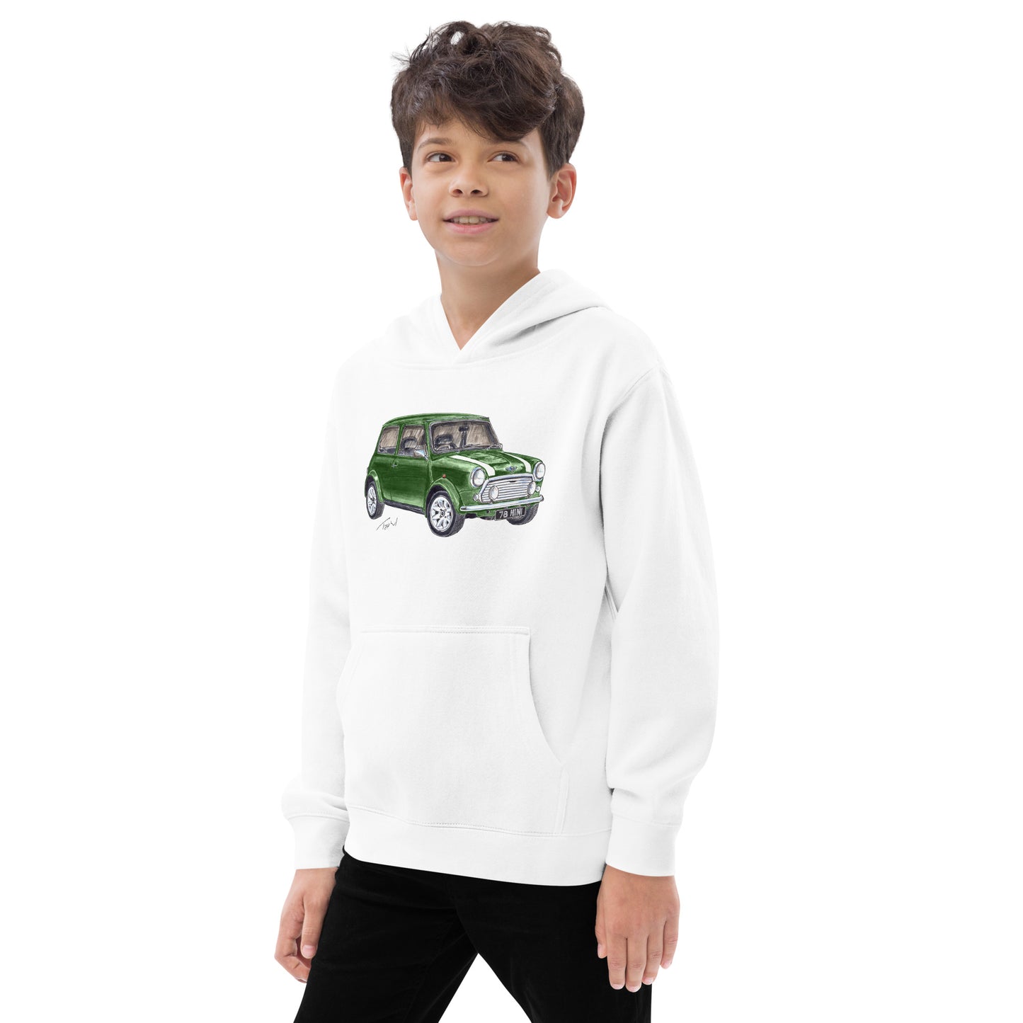 1978 M Cooper Green Kids fleece hoodie