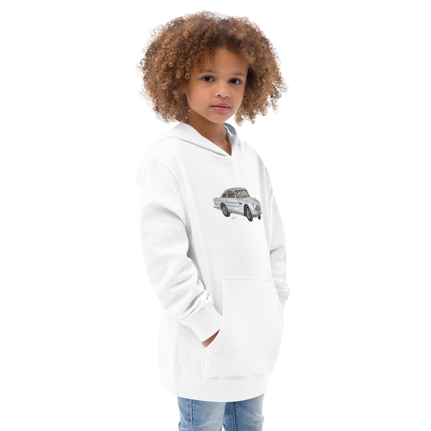 British 1965 AM DB5 Kids fleece hoodie