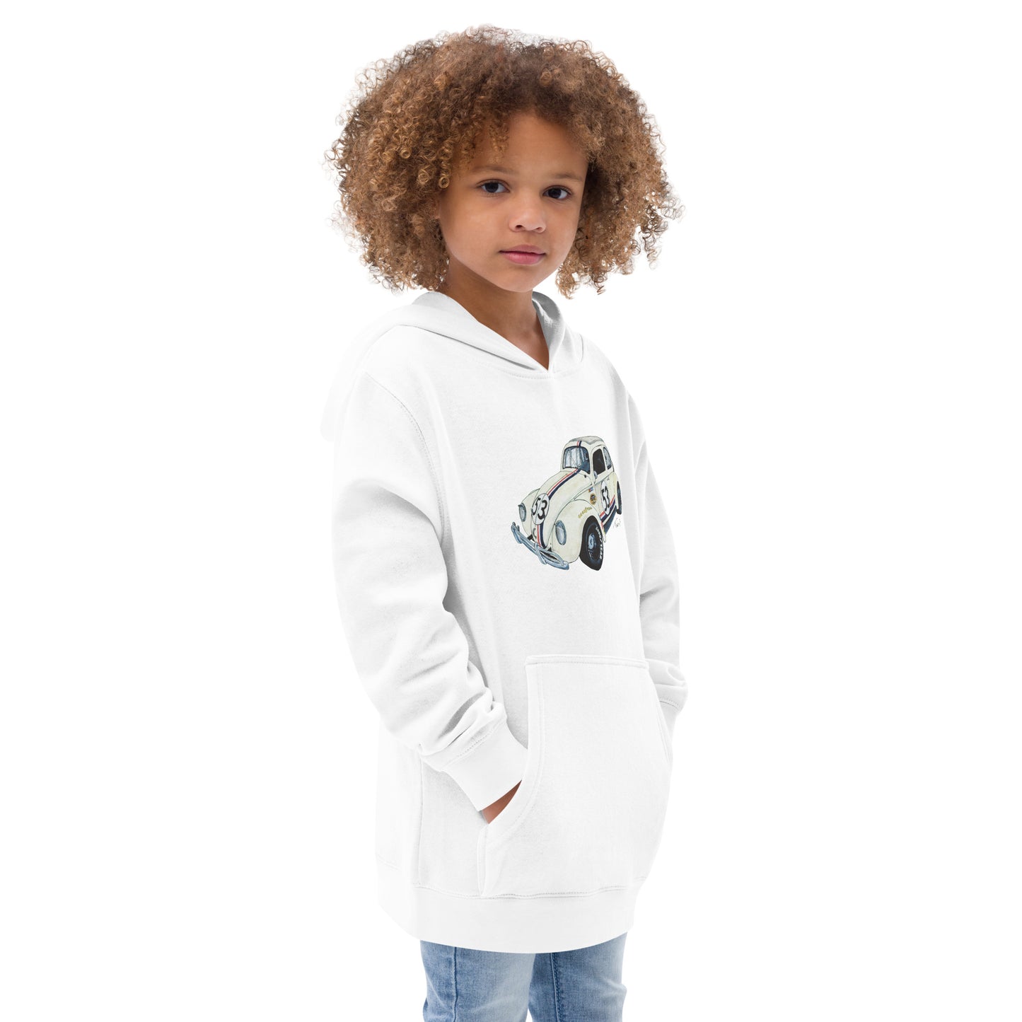 NASCAR Herbie Kids fleece hoodie