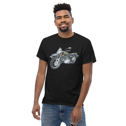 British Royal Enfield Motorcycle SC Men's classic tee