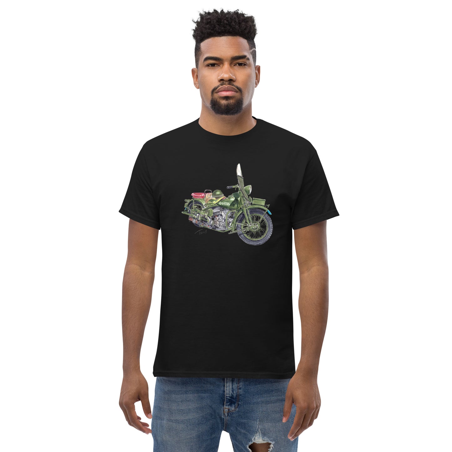 WLC Model 42 HD Motorcycle Men's classic tee