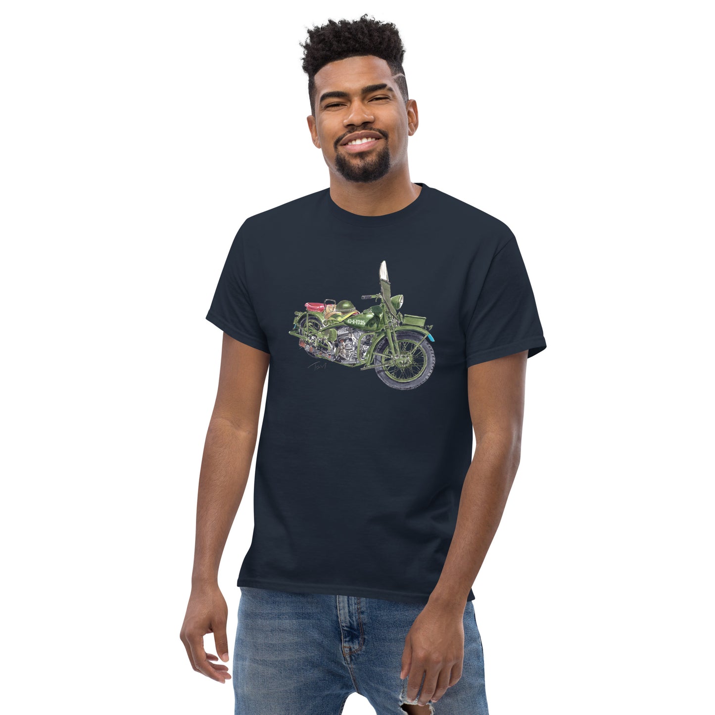 WLC Model 42 HD Motorcycle Men's classic tee